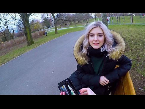 ❤️ برای پول، تقدیر از یک غریبه را قورت می دهد - کار بامزه در پارک اثر Eva Elfie ️ پورن مقعد در ما ❤